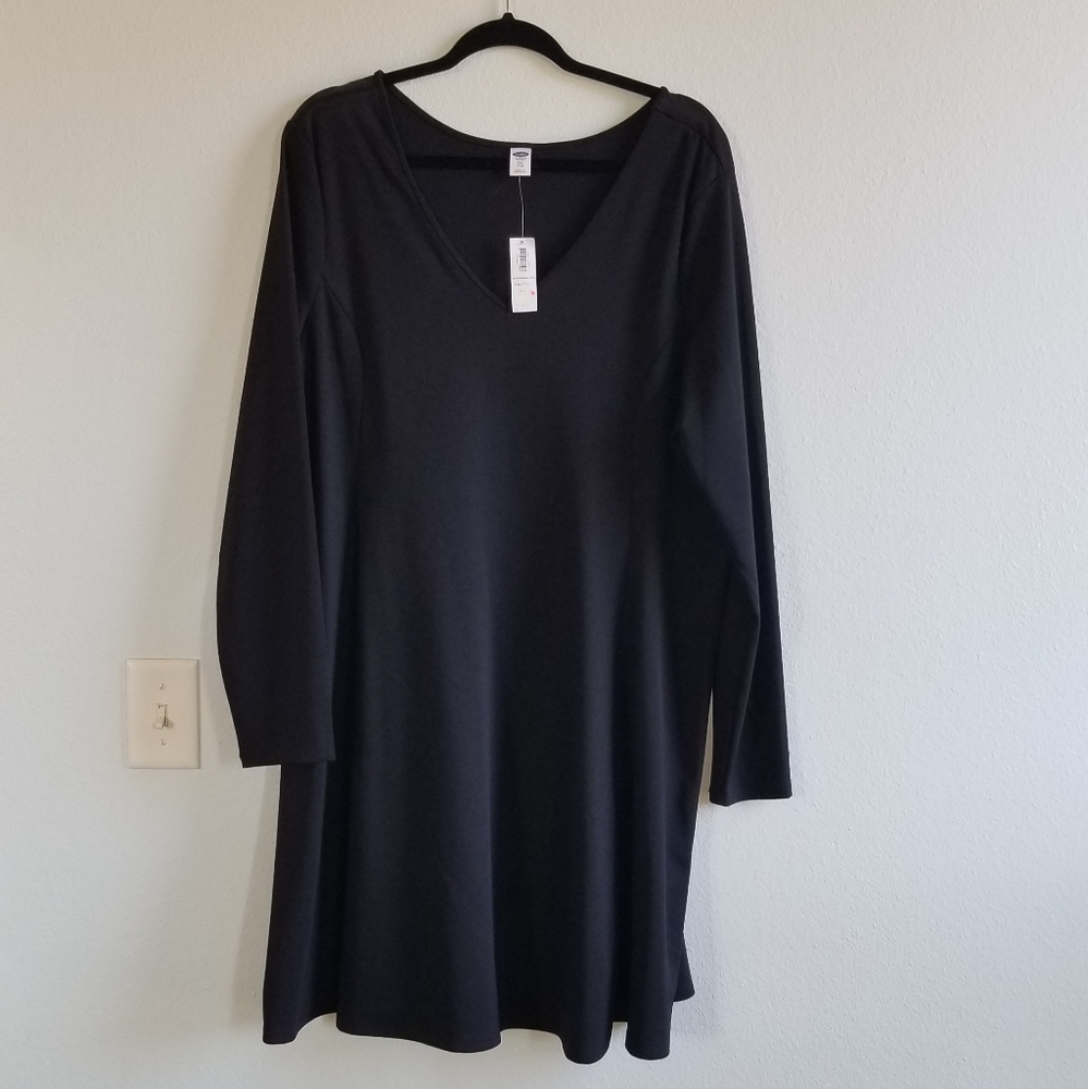 Casual black dress